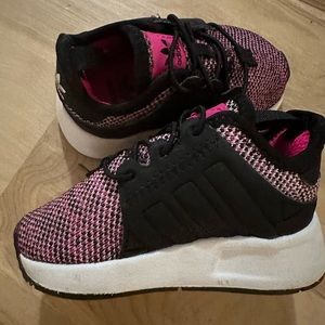 Toddler girls size 4 adidas shoes